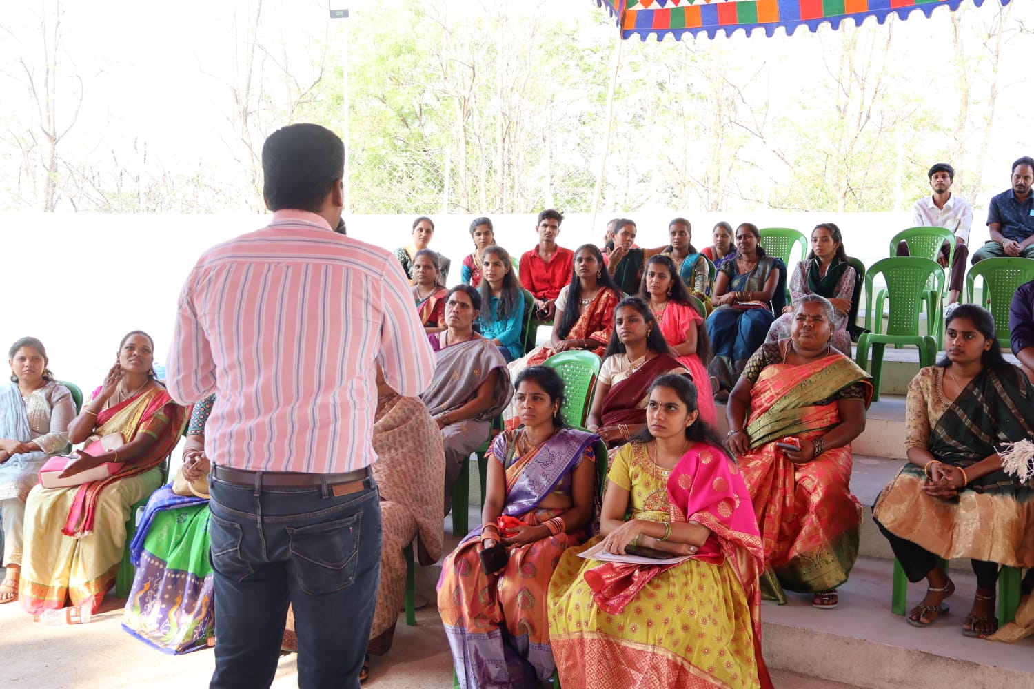Social & Ecological Camps - tree plantations and yoga center by PWS
