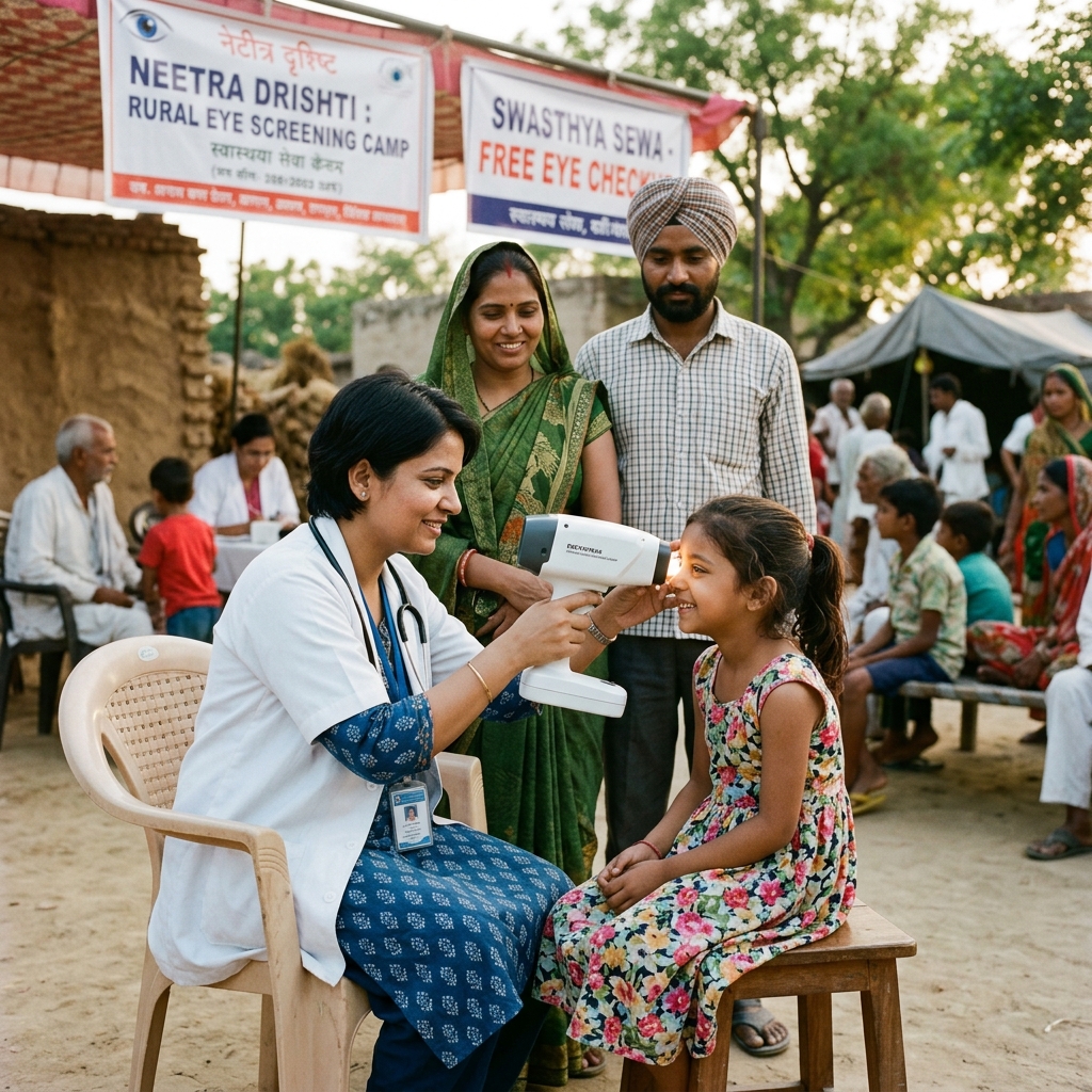 Free Medical & Eye Camps conducted by Peace Welfare Society
